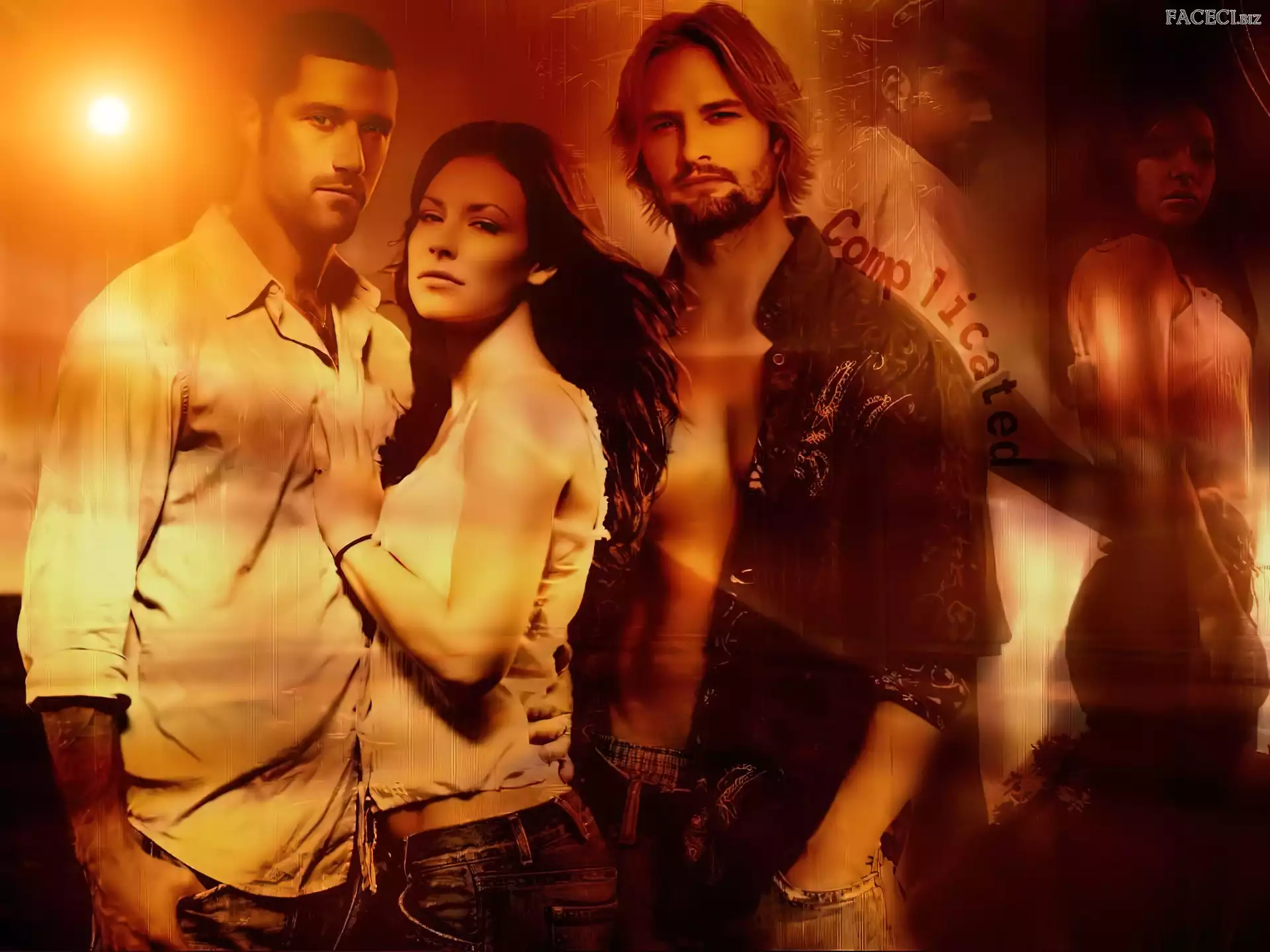 Matthew Fox, Zagubieni, Serial, Lost, Evangeline Lilly, Josh Holloway